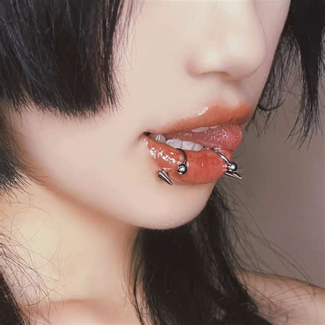 Snake Bite Lip Ring Atelier Yuwa Ciao Jp