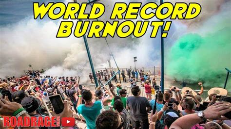 World Record Burnout Summernats Australia Youtube