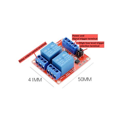 2 Channel 5v High And Low Level Trigger Relay Module Buy Online At Low