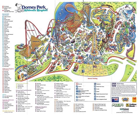 Park Map: Dorney Park 2001 - The DoD3