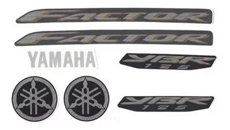 Kit Adesivo Faixa Yamaha Ybr 125 2010 Factor Preta Lbm Parcelamento