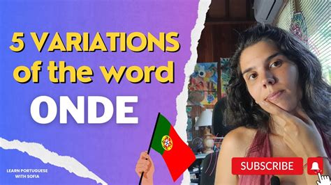 Speak Portuguese 5 Variations Of The Word Onde Learn Portuguese 🇵🇹