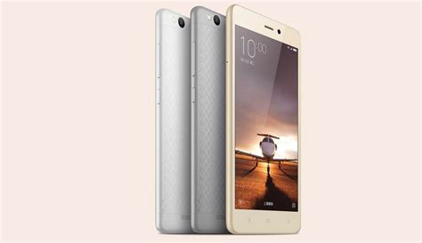 Xiaomi Redmi 3 with 4100mAh battery & metal body launched