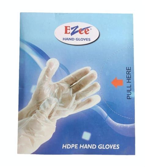 Ezee Hdpe Disposable Hand Gloves Size Small At Rs Box In Karad