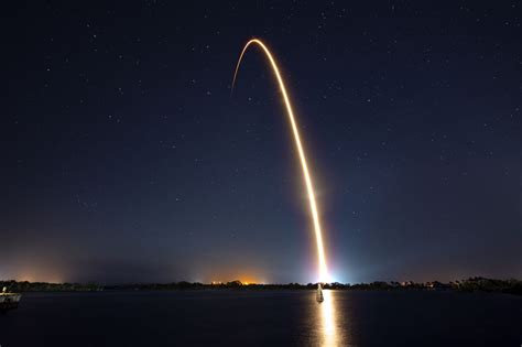 Rocket Liftoff Royalty-Free Stock Photo