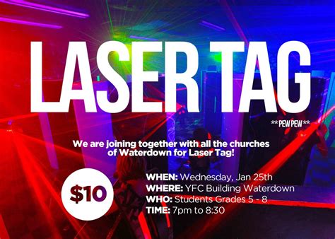 Laser Tag – Jan 25 – Waterdown