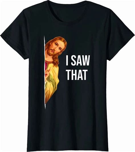 Hot Trending Kiraa Tee With Quote Jesus I Saw That Christian God T Shirt Walmart