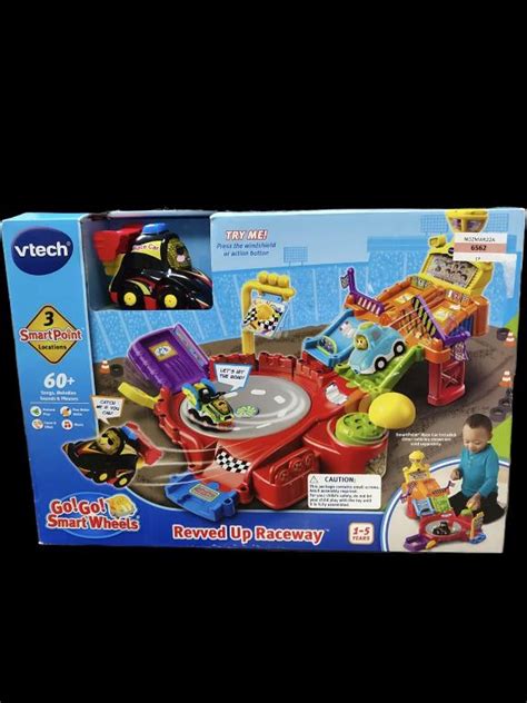 TP VTech Go Go Smart Wheels Revved Up Raceway BOX DENTED Hobbies