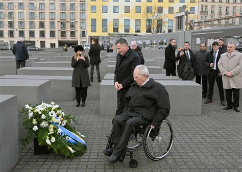 Trauer Um Bundestagspr Sident Dr Wolfgang Sch Uble Stiftung Denkmal