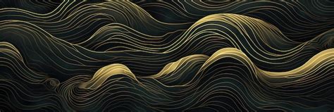 Chinese wave pattern wallpaper in the style of Bess Hamiti Chinese New ...