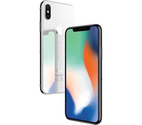 Buy APPLE iPhone X - 256 GB, Silver | Free Delivery | Currys