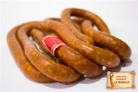 Longaniza Roja Fresca Primera Embutidos Caseros La Maruja Cieza