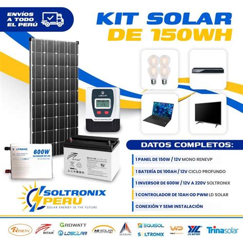 Kit Solar Wh Soltronixperu