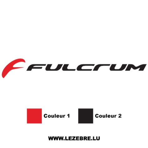 Fulcrum Logo Sticker