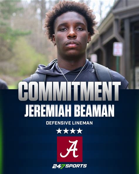 Bamartr18🐘 On Twitter Rt 247sports Commitment Four Star Defensive