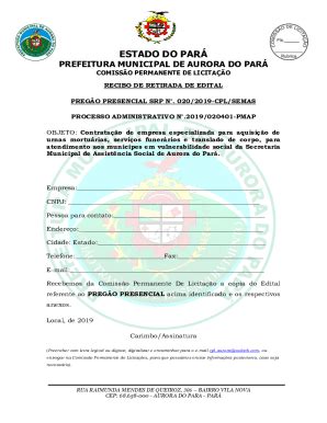 Preench Vel Dispon Vel Edital Prefeitura Municipal De Aurora Do