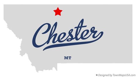 Map of Chester, MT, Montana