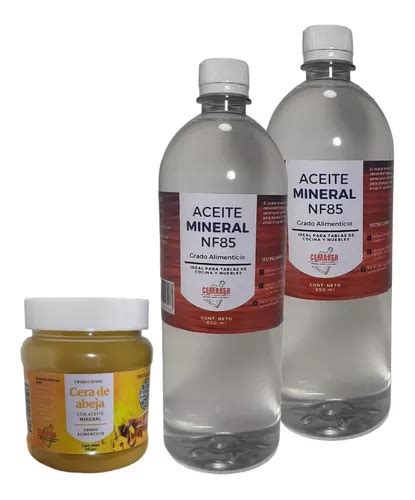 Cera De Abeja Y Aceite Mineral Mueble Madera Tablas De Picar Env O Gratis