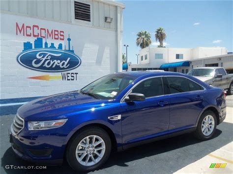 Deep Impact Blue Metallic Ford Taurus Se Gtcarlot