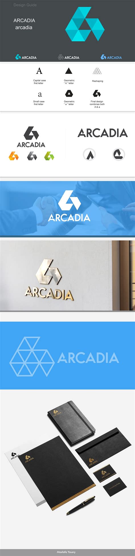 Arcadia Logo - Branding Design on Behance