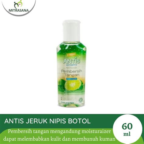 Jual Antis Hand Sanitizer Aroma Jeruk Nipis 60 Ml Shopee Indonesia