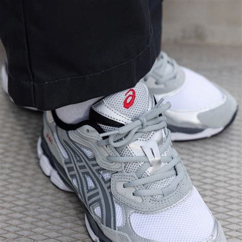 Asics Gel Nyc White Steel Grey Sneaker District Fr