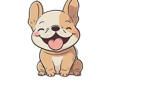 Cartoon Fawn Frenchie French Bulldog Graphic By Gornidesign · Creative