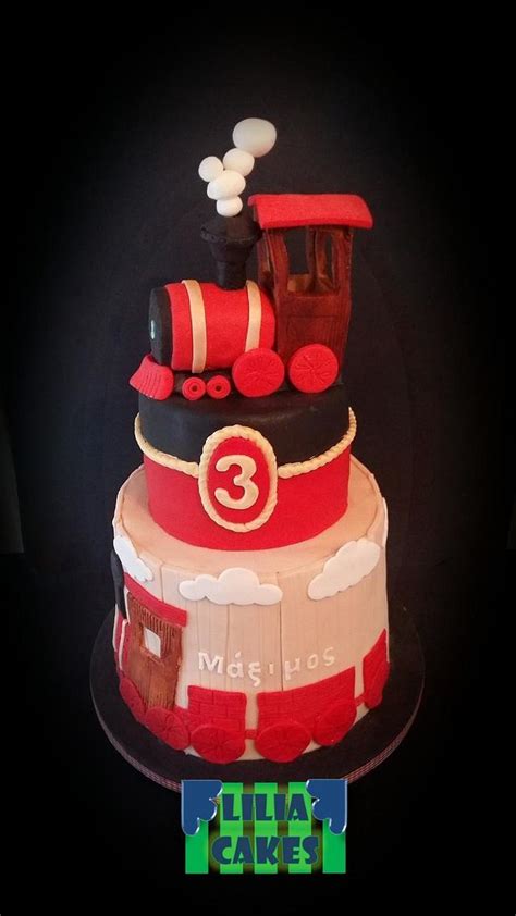 Choo Choo Decorated Cake By Liliacakes Cakesdecor