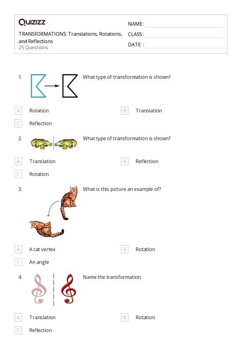 50 Reflections Worksheets For 5th Grade On Quizizz Free And Printable