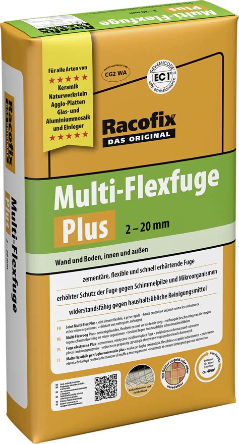 Racofix Multi Flexfuge PLUS 2 12 Mm Anthrazit 12 5 Kg Kaufen Globus