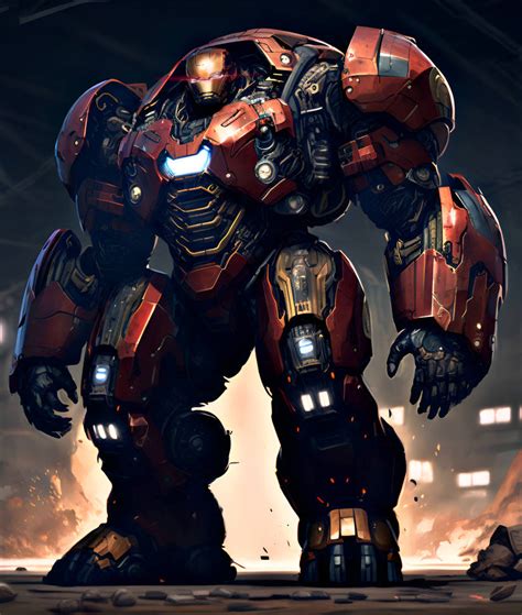 Hulkbuster concept art by MarceloSilvaArt on DeviantArt