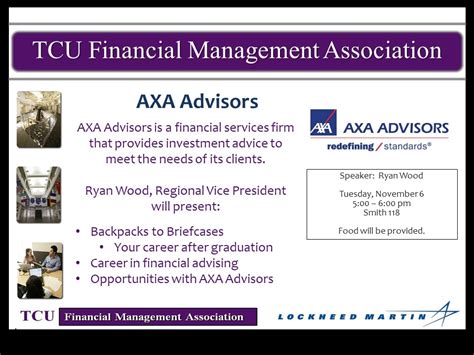 What2dotcu Axa Advisors Financial Management Association Meeting