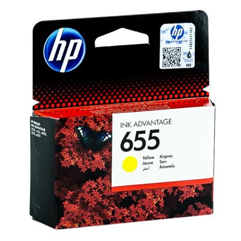 Dukatech 0111 017200 HP 655 Yellow Original Ink Advantage Cartridge