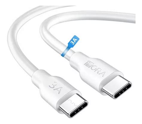 Cable Tipo C A Tipo C Usb Carga Rápida 1hora Mercadolibre