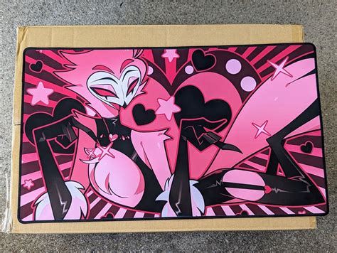 Helluva Boss Pin Up Stolas Valentine S 2023 Official Play Mat Desk OOP