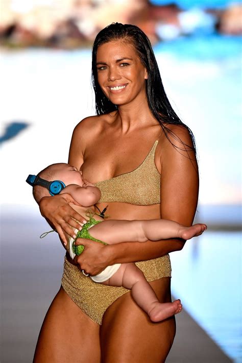 Bikini Model Defends Decision To Breastfeed On The Catwalk Says Not A Publicity Stunt Maxim
