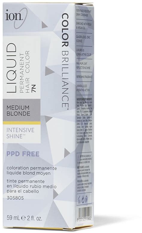 Ion Color Brilliance N Medium Blonde Permanent Liquid Hair Color ShopStyle