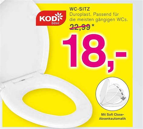 Wc Sitz Angebot Bei KODi 1Prospekte De