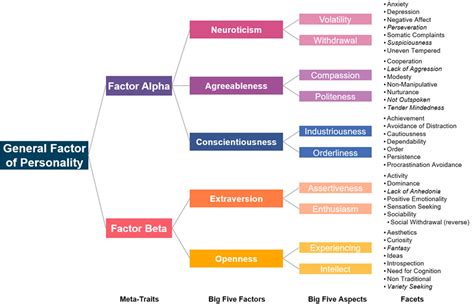 Personality Taxonomy Understanding Psychological Differences Between