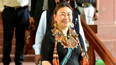 Phangnon Konyak Is Nagaland S First Woman Rajya Sabha Mp