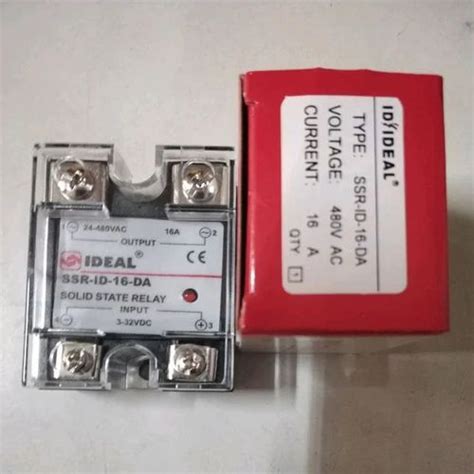 16A ID IDEAL SSR-ID-16 -DA Solid State Relay, AC at ₹ 650/piece in ...