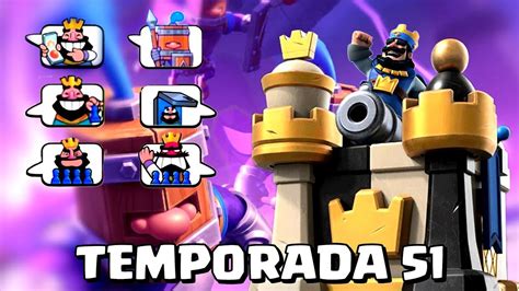 Todo Sobre La Temporada 51 De Clash Royale Emote Gratis Skin De Torre Y Más Youtube