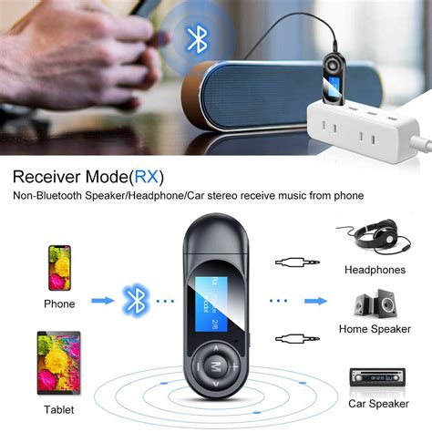 Metteur Bluetooth R Cepteur En Metteur Visuel Portable