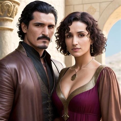 Oberyn Martell And Ellaria Sand Game Of Thrones Sand Game Game Of