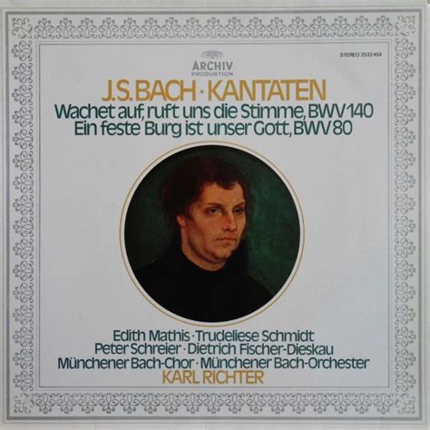 BACH KANTATEN BWV 140 80 by MÜNCHENER BACH CHOR UND ORCHESTER KARL