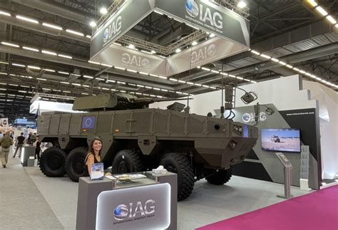 International Armored Group Iag Stand At Eurosatory 2022 Rila 8×8