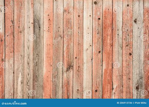 Alte Rote Holzwand Mit Knoten Textur Und Hintergrund Stockfoto Bild