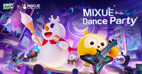 Event Eggy Party Mixue Bermula Sekarang Dalam Game Dunia Sebenar Di