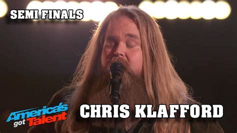 Chris Klafford Sing If Not With You For You In The Semifinals Of