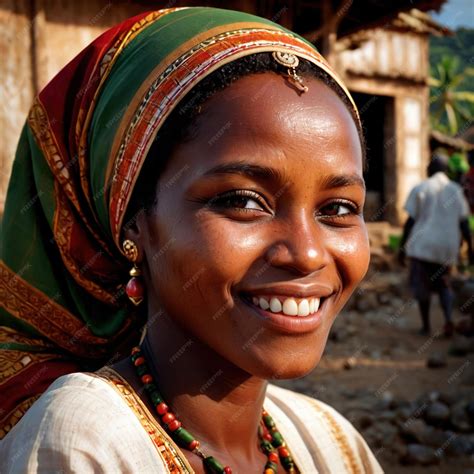 Premium Photo | Comoros woman from Comoros typical national citizen